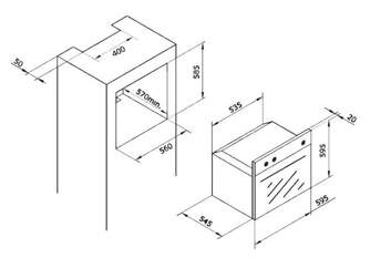 HORNO VITROKITCHEN HG602IN INOX NATURAL
