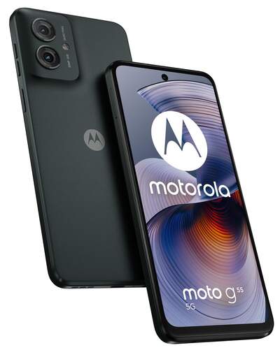 Smartphone Motorola Moto G 55 5G 8/256 GB Gris - 6,49", 5000mAh, Android 14, Dimensity 7025, 50 MP