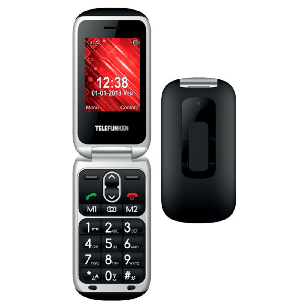 Seniorphone Telefunken TM240 Cosi - Negro, Radio FM