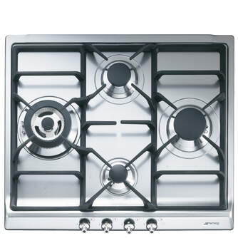 ENCIM. SMEG SER60SGH3 4F INOX GAS