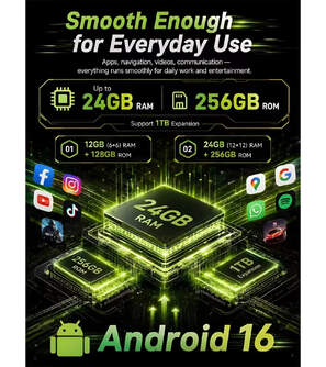 SMARTPHONE CUBOT KING KONG ES 5 12/256 6,88%%%quot; GRIS