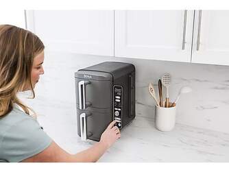 FREIDORA AIRE NINJA SL400EU 9,5L DOBLE VERT 6EN1