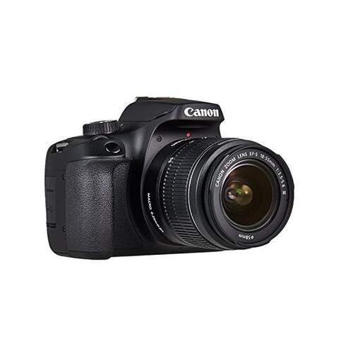Cámara Réflex Canon EOS 4000D - EF-S 18-55mm, SLR 18Mpx, ISO 100-12800, 1/4000, WiFi