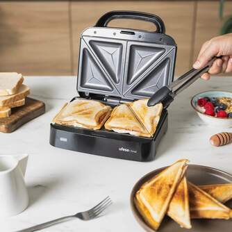 SANDWICH. UFESA SINAI 750W NEGRA PARTE