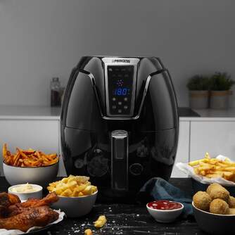 FREIDORA AIRE PRINCESS 182021 3,2L 1400W NEGRA