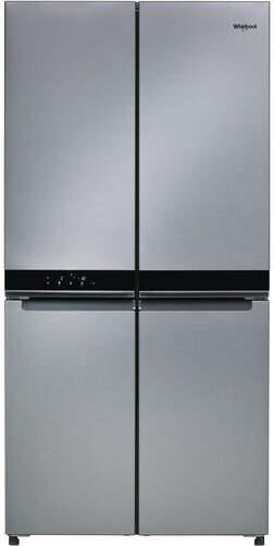 Frigorífico Americano, Whirpool WQ9B2L - 187,5x91 cm, 4 Puertas, No Frost, Clase E, Inox