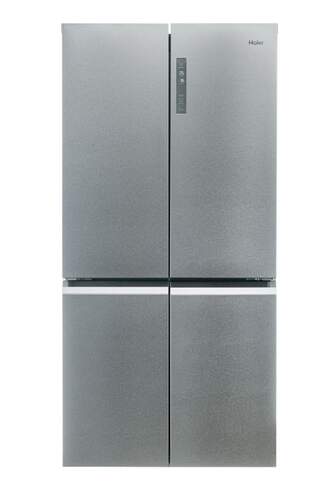 Frigor&iacute;fico Americano Haier HCR5919ENMM - Clase E, 4 puertas, 190x91 cm, 422+221 litros, Inox