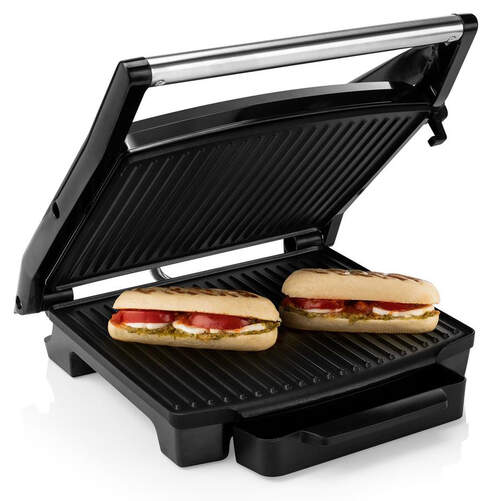 Grill Princess 112416 Panini - 2000W, Apertura 180º, 30x24cm, Recogegrasa, Indicador Luminoso