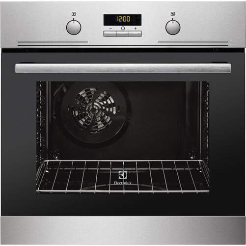 Horno pirol&iacute;tico Electrolux EZC2430AOX - Clase A, 9 Funciones, Mandos escamoteables, Inox Antihuella