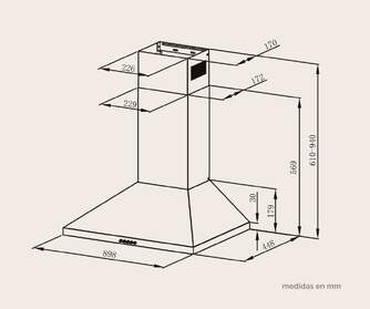 CAMP. ARTICA APYRAM90BI 90CM B INOX
