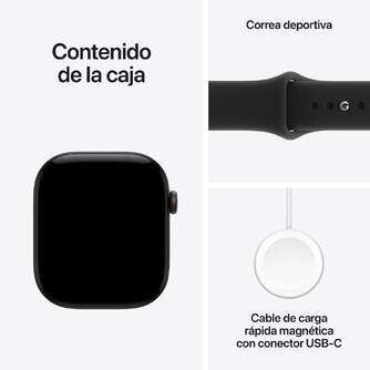 SMARTWATCH APPLE S12 GPS 46MM BLACK AL M/L