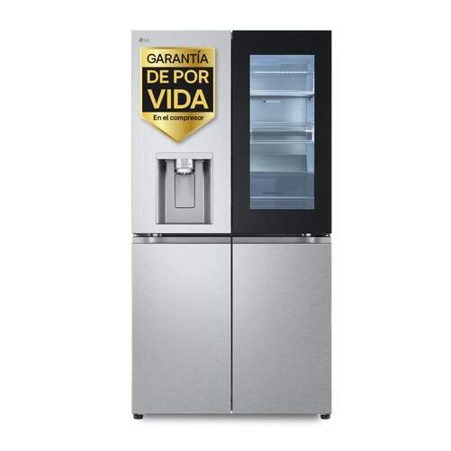Frigorífico Americano LG GMG960MBEE - Clase E, 638 L, 180x92 cm, InstaView, Toma de Agua, Inox