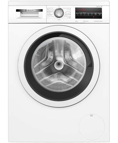 Lavadora Bosch WUU28T63ES - Clase A, 8 kg, 1400 rpm, 15 Programas, EcoSilence, ActiveWater, Blanco