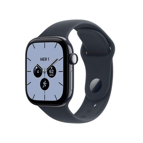 Apple Watch Series 12 GPS +Cellular - Azul marino, 42mm, frec. card&iacute;aca, 24 h aut., GPS, talla M/L