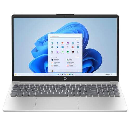 Ordenador Portátil HP 15-fc0134ns - Ryzen 7-7730U, 16GB RAM, SSD 512GB, 15,6", W11, plata