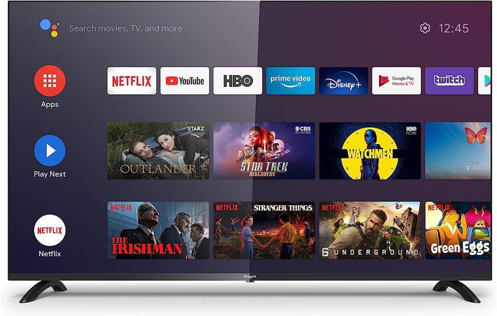 TV Engel 43" LE4392ATV 4K Ultra HD, Smart TV, Android TV
