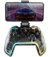 Mando Bluetooth Mars Gaming MGP-BT2 - Bluetooth 5.0, soporte tel&eacute;fonos hasta 7", luz RGB, Vibraci&oacute;n