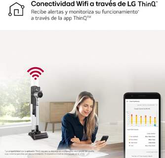 ASPI. ESCOBA LG A9K-CORE3S KOMPRES 260W 2 BATERIAS