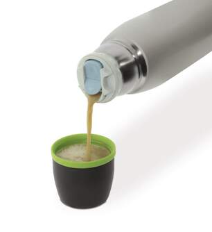 TERMO DE LIQUIDOS JATA 918 INOX 500ML GRIS VERDE