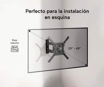 SOPORTE TV ART GENIUM GSPART65 35KG 26-65