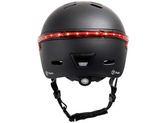 CASCO YOUIN MA1015 CON INTERMITENTES NEGRO