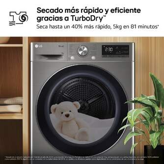 SECADORA LG RH90V9PV2N 9K BC INOX DSP WIFI