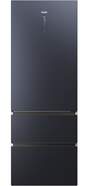 Frigorifico Combi Haier HTW7720ENMB - Clase E, 200x70cm, 483L, Caj&oacute;n MyZonePlus, WiFi, Negro