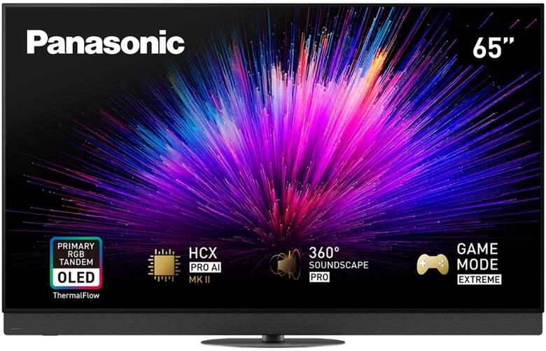 TV Panasonic 65" OLED TV65Z95BEG - 4K Ultra HD, Primary RGB, Fire TV integrado, HDR10+ adaptivo