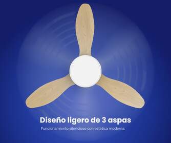 VENTILADOR TECHO ARTICA AVTECH36BM BCO MD 36W 119
