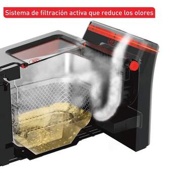 FREIDORA TEFAL FR600810 3,5L CLEAR DUO VENTANA