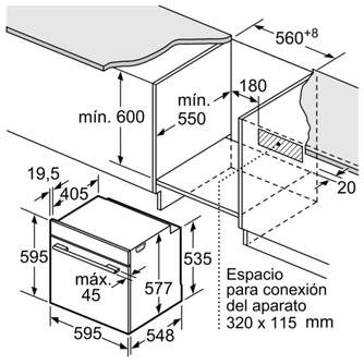 HORNO SIEMENS HB673GBS1 NEGRO INOX A  PIROL
