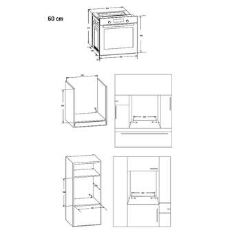 HORNO ARTICA AHB8004X ESTATICO GRILL TIMER 87L