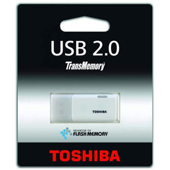 MEMORIA USB TOSHIBA HAYABUSA 64 GB BLANCA U202