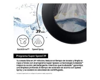 LVD.SEC. SAMSUNG WD90DG5G34BBEC 9K/6K 1400R NEGR