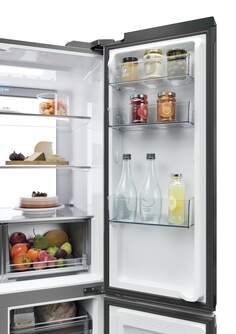 FRI. HAIER HCR79F19CNMD 191x91 4P NF DARK INOX DSP