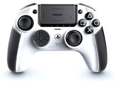 Mando Nacon Revolution para PlayStation 5 con licencia - Blanco, 10h aut., bluetooth 5.2 o cable