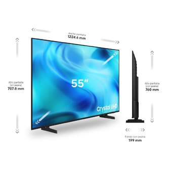 TV SAMSUNG 55%%%quot; TU55U7005H CRYSTAL UHD SMART TV BT