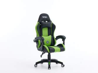 SILLA GAMING NASA SPIRIT NEGRO VERDE  
