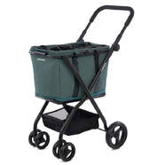 Carro-Compra Carlett Cube S Pine - 56 L extensible a 75 L, Verde