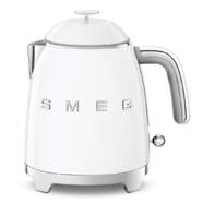Hervidor Mini Smeg KLF05WHEU Blanco - 1400W, 0.8 Litros, Apagado Autom&aacute;tico