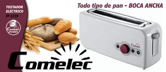 TOST. COMELEC TP1719 1R LARGA BLANCO 750W