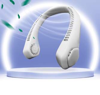 VENTILADOR CUELLO ARTICA AVC-B VEL RECARGABLE BCO