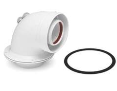 Accesorio Cointra Curva Coaxial 90º Para Caldera - Fácil instalación, Blanco Accesorio Cointra Curva Coaxial 90º Para Caldera - Fácil instalación, Blanco