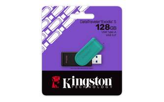 MEMORIA USB KINGSTON 128GB 3.2 EXODIA S AZUL
