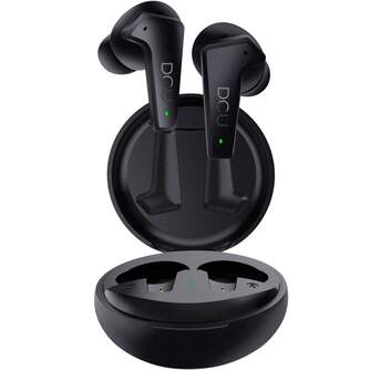 AURICULARES DCU EARBUDS BT CANCELACION RUIDO NEGRO