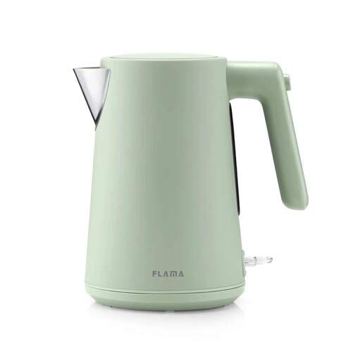 Hervidor Flama 757FL - 2200 W, 1,7 litros, Soft Touch Forest, base extra&iacute;ble 360&ordm;