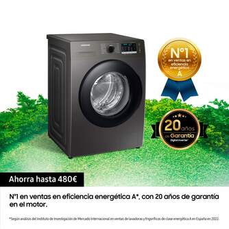 LVD. SAMSUNG WW90TA046AX 9K 1400R INOX ECB