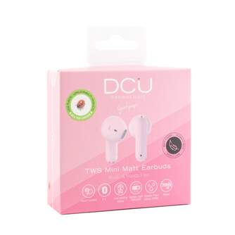 AURICULARES DCU EARBUDS MINI MATE BLUETOOTH ROSA