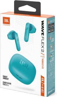 AURICULARES JBL WAVE FLEX 2 TWS BLUE