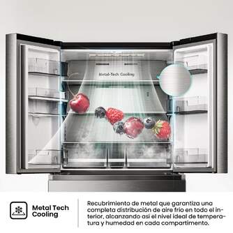 FRI. HISENSE RF749N4SWSE 179x92 FD NF INOX DISP ME